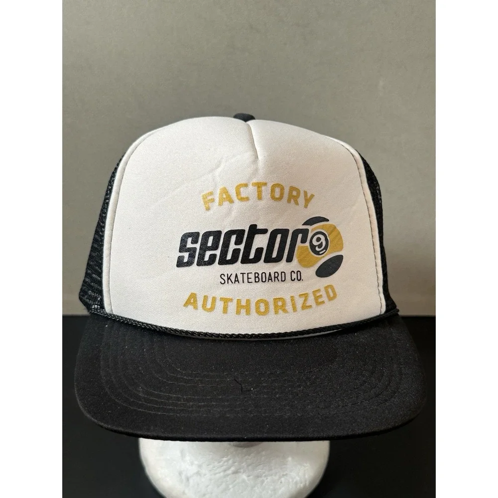 Vintage Factory Sector Skateboard Co Trucker SnapBack Hat‎